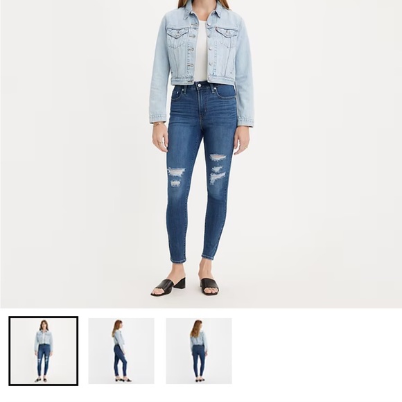 👖Levi’s 721 HIGH RISE SKINNY JEANS - Picture 14 of 16